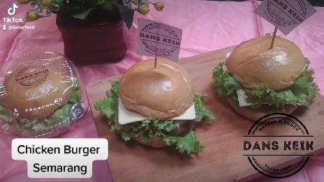 Jual Chicken Burger